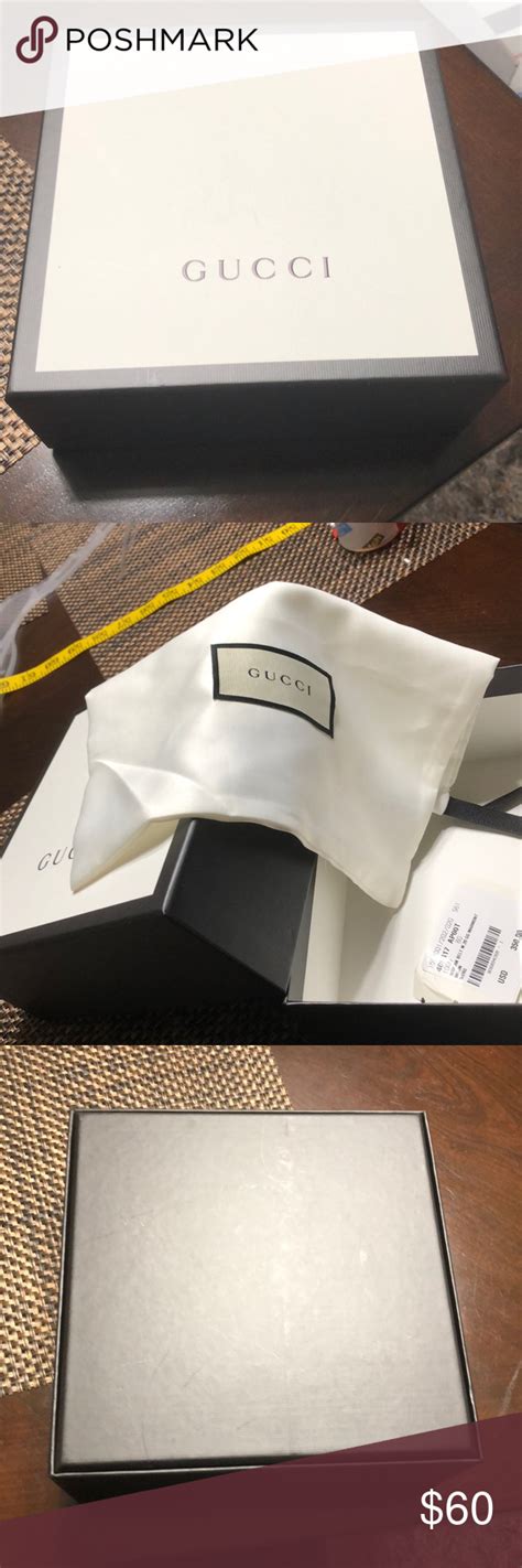 authentic Gucci belt box